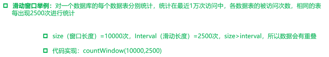 数量滑动窗口
